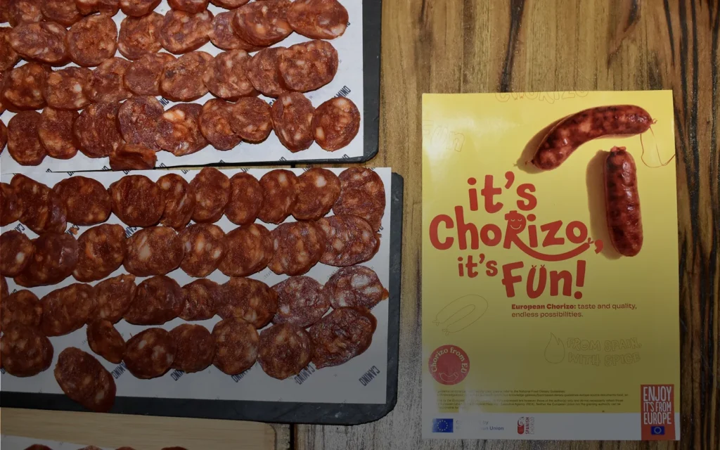 EU-funded programme for the promotion of agricultural products. Spanish Chorizo